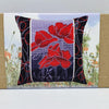 Needlepoint Pillow Kit "Poppies in the Night"