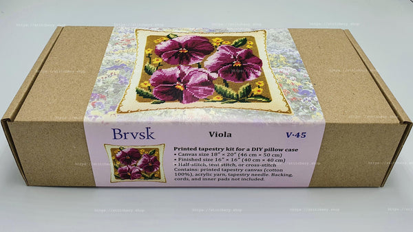 Needlepoint Pillow Kit 