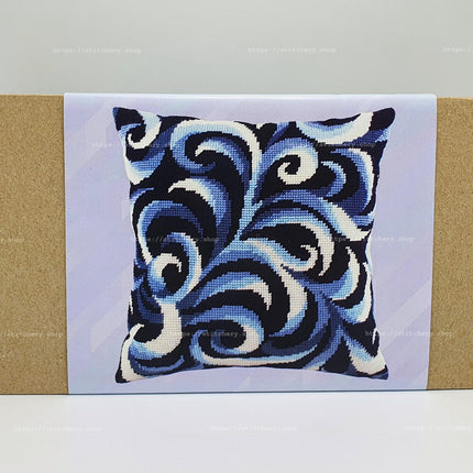 Needlepoint Pillow Kit "Swirls"