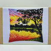 Needlepoint Pillow Kit "Sunset"