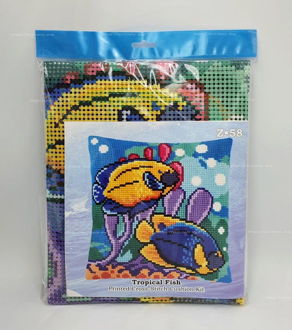 Cross Stitch Pillow Kit 