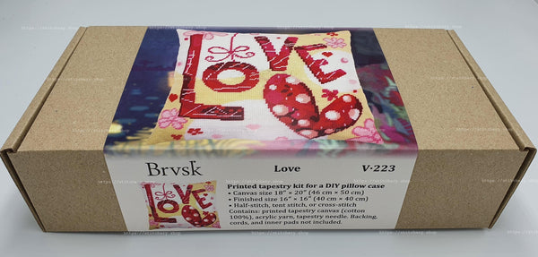 Needlepoint Pillow Kit 