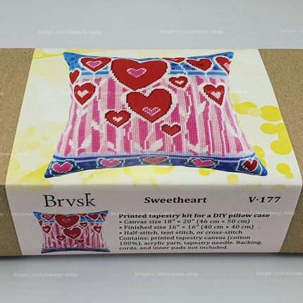 Needlepoint Pillow Kit "Sweetheart"