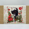 Needlepoint Pillow Kit "A Cat in Poppies"