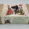 Needlepoint Pillow Kit "A Cat in Poppies"