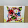 Needlepoint Pillow Kit "Ladybugs and Flowers"