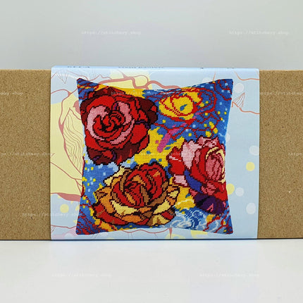 Needlepoint Pillow Kit "Stained Glass"
