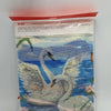 DIY Cross Stitch Kit "Swans" with Printed Tapestry Canvas