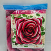 Cross Stitch Pillow Kit "Rose Swirl"