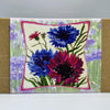 Needlepoint Pillow Kit "Cornflowers"