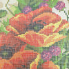 DIY Cross Stitch Kit "Poppies and blackberries" with Printed Tapestry Canvas