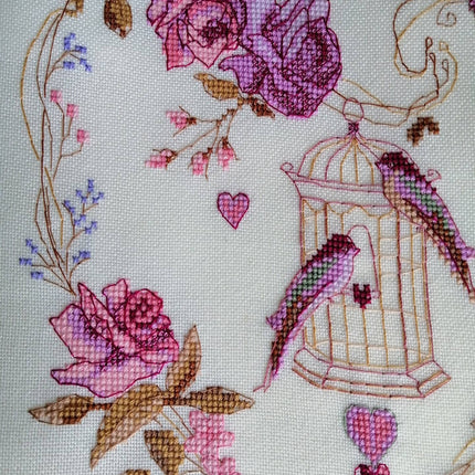 Counted Cross Stitch Kit "Duet"