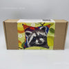 Needlepoint Pillow Kit "Raccoon"
