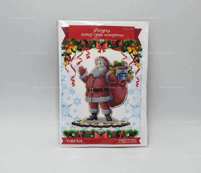 DIY Christmas decoration kit "Merry Santa Claus"