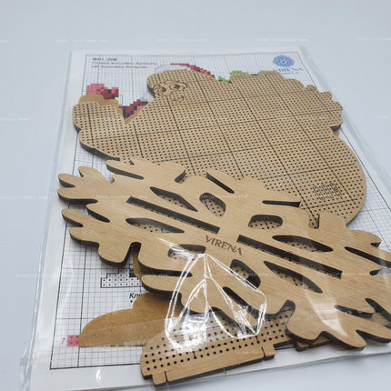 DIY Christmas decoration kit "Merry Santa Claus"