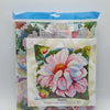 Cross Stitch Pillow Kit "Dahlia"
