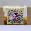 Needlepoint Pillow Kit "Bouquet of Pansies"