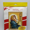 DIY Cross Stitch Kit with Printed canvas "Wandering Madonna"