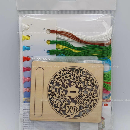 DIY Cross stitch kit "Happy Easter! Easter tree"