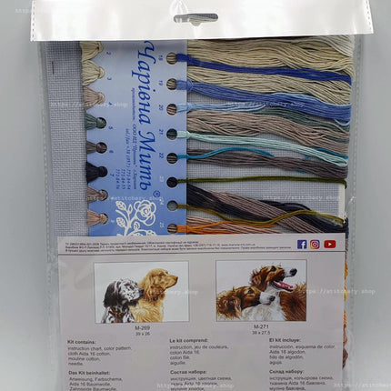 DIY Counted Cross Stitch Kit "Defender"