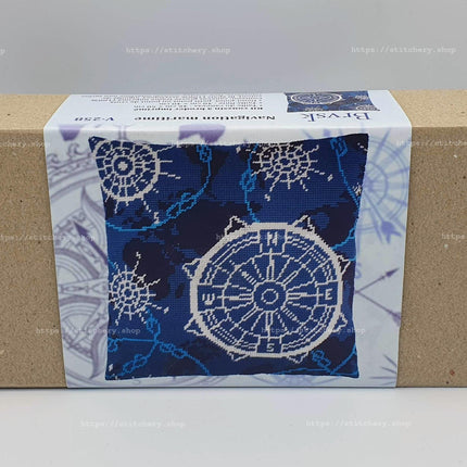 Needlepoint Pillow Kit "Navigation"