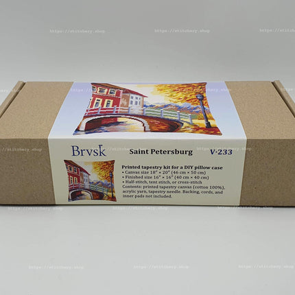 Needlepoint Pillow Kit "Saint Petersburg"