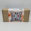 Needlepoint Pillow Kit "Turquoise on White"
