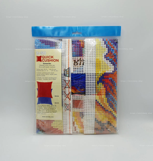 Cross Stitch Pillow Kit 