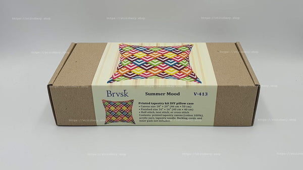 Needlepoint Pillow Kit 