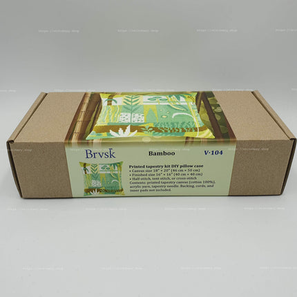 Needlepoint Pillow Kit "Bamboo"