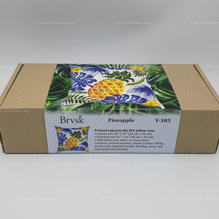 Needlepoint Pillow Kit "Pineapple"