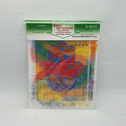 DIY Needlepoint Kit "Hamsa (Fatima's hand)" 5.9"x7.9"