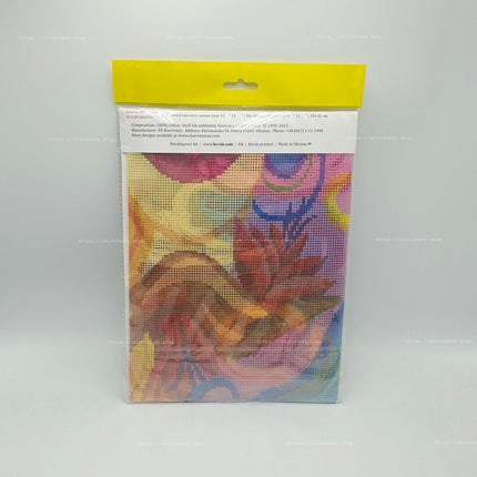 Needlepoint Canvas "Summer" 9.5x12.6" / 24x32 cm
