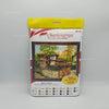 DIY Cross Stitch Kit "Farmstead" with Printed Tapestry Canvas, 15.7"x19.7" / 40х50 cm