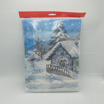 DIY Needlepoint Kit "Winter landscape" 15.0"x30.3"