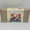 Needlepoint Pillow Kit "Large Whites on Poppies"