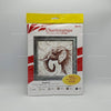 DIY Cross Stitch Kit "Elephant" with Printed Tapestry Canvas