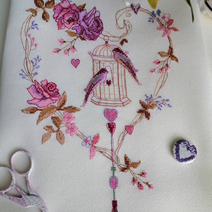 Counted Cross Stitch Kit "Duet"
