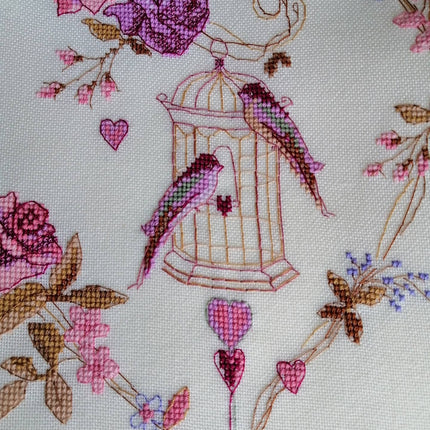 Counted Cross Stitch Kit "Duet"