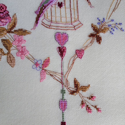 Counted Cross Stitch Kit "Duet"