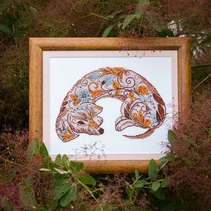 Counted Cross Stitch Kit "Magic of ornament"