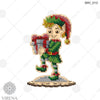 DIY Christmas decoration kit "Christmas elf with gifts"