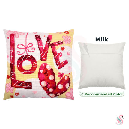Needlepoint Pillow Kit "Love"