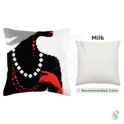 Cross Stitch Pillow Kit "Friskiness"