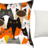 Needlepoint Pillow Kit "Cat choir"