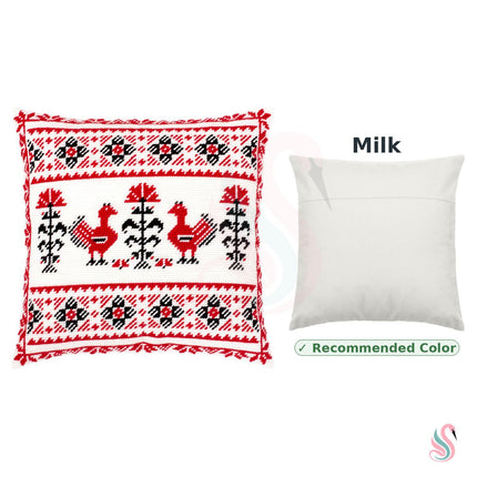 Needlepoint Pillow Kit "Family Amulet"