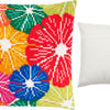Cross Stitch Pillow Kit "Rainbow of Flowers"