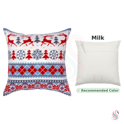 Needlepoint Pillow Kit "Winter Deer"