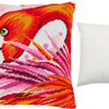 Needlepoint Pillow Kit "Flamingo"