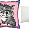 Needlepoint Pillow Kit "Pussycat"